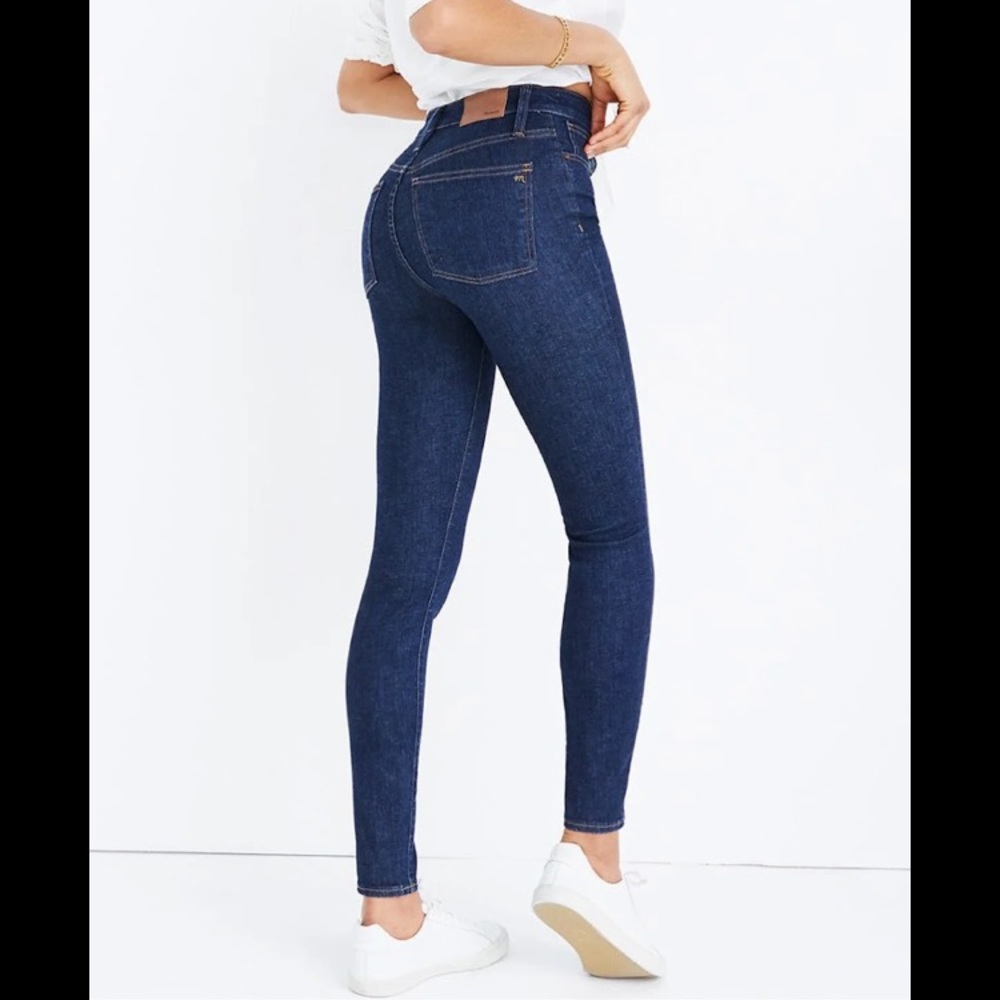 NWOT Madewell 10” High rise denim Leggings Fit Hayes Danny Sz 28 skinny jeans